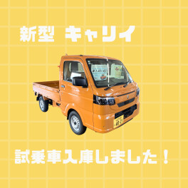キャリイ試乗車